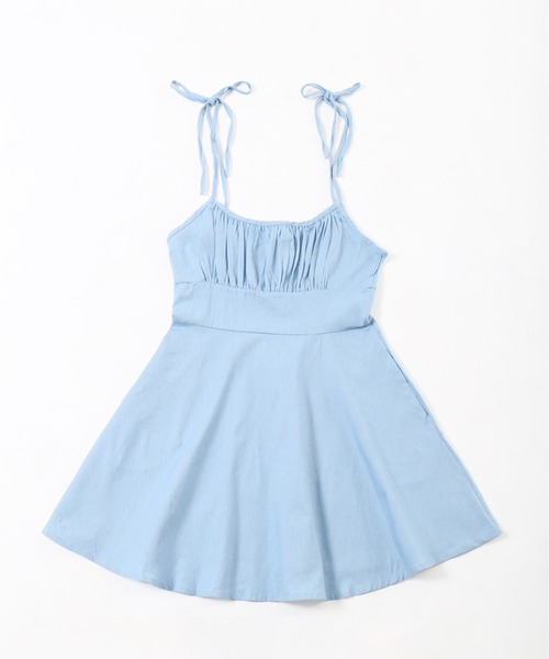 PHILLY(フィリー)の「【PHILLY】デニムフレアワンピース(ワンピース・レディース・インディゴブルー/ライトインディゴブルー・FREE)」の22枚目の写真