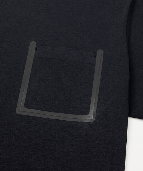 DESCENTE（デサント）の「【SPORTS STYLE】TOUGH ベーシックハーフスリーブTシャツ（Tシャツ/カットソー・メンズ・ブルー/ブラック/ホワイト・M/L/S/XL）」の6枚目の写真