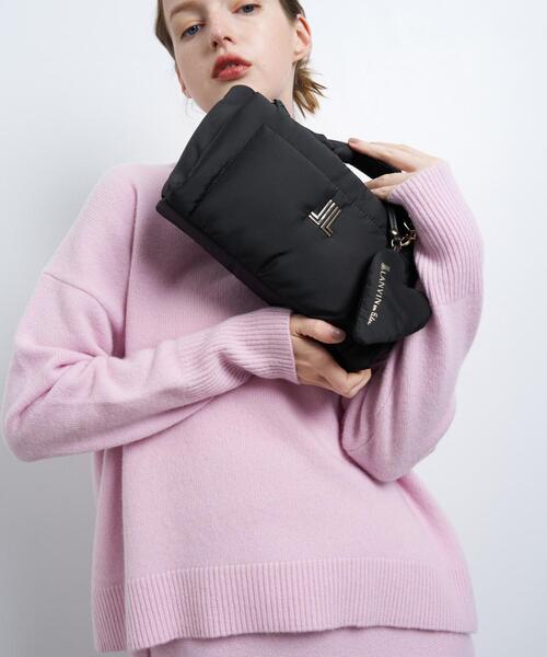 LANVIN en Bleu パッフィー ショルダー 484311 LANVIN en Bleu（ランバンオンブルー）の「パッフィー ショルダー