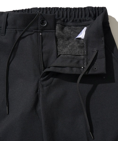TETE HOMME(テットオム)の「【セットアップ対応】なめらかポンチテーパードイージースラックス(スラックス・メンズ・ブラック/ネイビー・MEDIUM/X-LARGE/LARGE)」の16枚目の写真