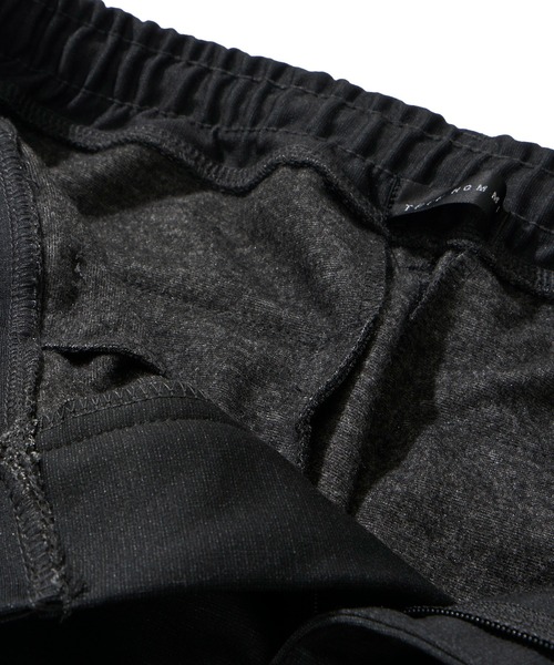 TETE HOMME(テットオム)の「【セットアップ対応】なめらかポンチテーパードイージースラックス(スラックス・メンズ・ブラック/ネイビー・MEDIUM/X-LARGE/LARGE)」の17枚目の写真