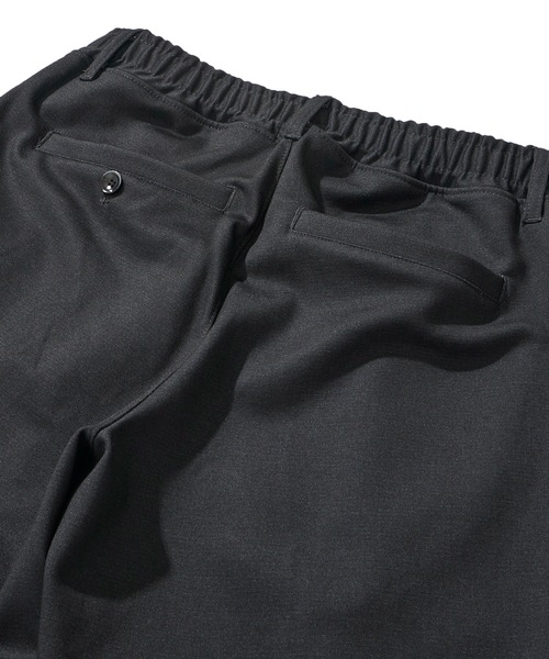 TETE HOMME(テットオム)の「【セットアップ対応】なめらかポンチテーパードイージースラックス(スラックス・メンズ・ブラック/ネイビー・MEDIUM/X-LARGE/LARGE)」の19枚目の写真