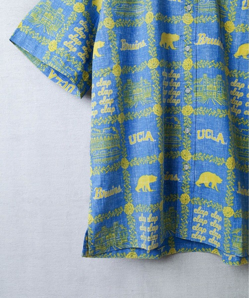 reyn spooner（レインスプーナー）の「【T4】【REYN SPOONER / レインスプーナー】UCLA  FRONT BUTTON SHIRT（シャツ/ブラウス・メンズ・ブルー・SMALL/LARGE）」の15枚目の写真