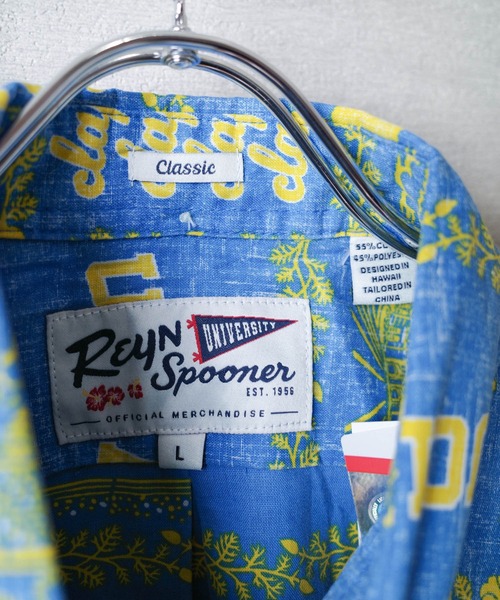 reyn spooner（レインスプーナー）の「【T4】【REYN SPOONER / レインスプーナー】UCLA  FRONT BUTTON SHIRT（シャツ/ブラウス・メンズ・ブルー・SMALL/LARGE）」の17枚目の写真