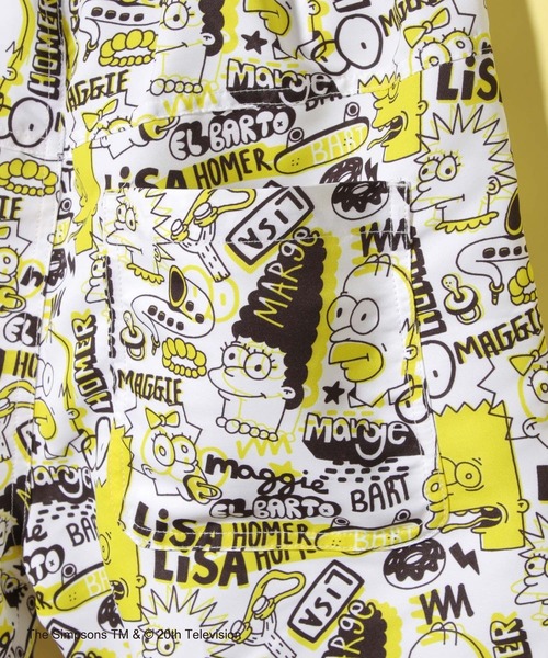 ☆新品☆シンプソンズ　SHIMPSONS ハーフパン　ショートパンツ　海外 Simpson Trippie Redd Half Pants ユニセックス男女兼用