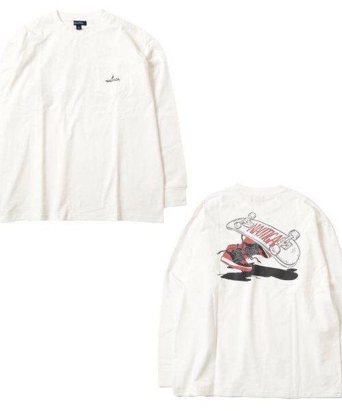 【NAUTICA】送料・関税込★レターロゴティー NAUTICA ( JAPAN ) Arch Logo S/S Tee – cotwohk