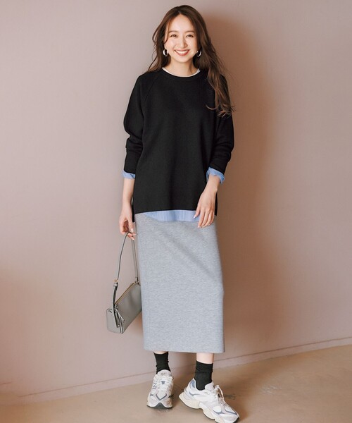 BEAUTY FORM JERSEY Iラインスカート（スカート）｜UNFILO（アンフィーロ） mdprevattcaulkingandwaterproofing.com