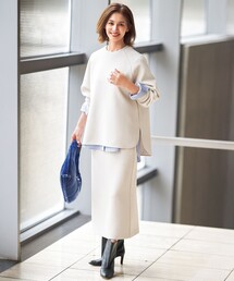 【新色追加】BEAUTY FORM JERSEY Iラインスカート