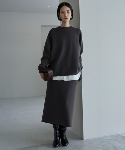 BEAUTY FORM JERSEY Iラインスカート（スカート）｜UNFILO（アンフィーロ） mdprevattcaulkingandwaterproofing.com