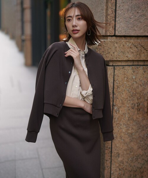 BEAUTY FORM JERSEY Iラインスカート（スカート）｜UNFILO（アンフィーロ） mdprevattcaulkingandwaterproofing.com