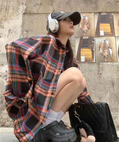 DIAVEL(ディアベル)の「【6色展開】カジュアルストリートバージョン(シャツ/ブラウス・レディース・イエロー系その他/ピンク/イエロー/ブラウン/オレンジ/ライトブルー・M)」の6枚目の写真