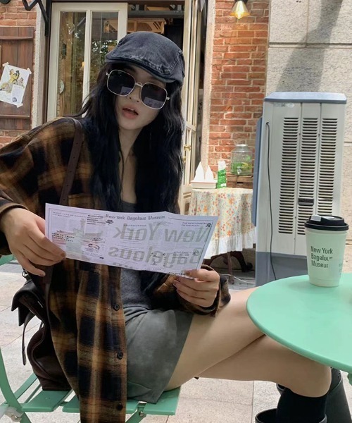 DIAVEL(ディアベル)の「【6色展開】カジュアルストリートバージョン(シャツ/ブラウス・レディース・イエロー系その他/ピンク/イエロー/ブラウン/オレンジ/ライトブルー・M)」の9枚目の写真