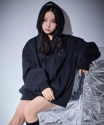ANDGEEBEE | UNISEX 裏起毛スタッズパーカー(パーカー)