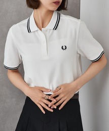 FRED PERRY(�t���b�h�y���[)�́yFRED PERRY�zTWIN TIPPED FRED PERRY SHIRT G3600 ���f�B�[�X�T�C�Y(�|���V���c)