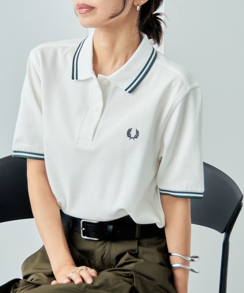 Fred Perry Shirt G3600 フレッドペリーポロシャツ　白黒 FRED PERRY - The Fred Perry Shirt (G3600) 正規取扱商品