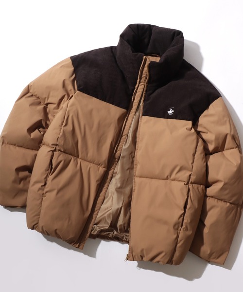 BEVERLY HILLS POLO CLUB（ビバリーヒルズポロクラブ）の「BEVERLY HILLS POLO CLUB/ビバリーヒルズポロクラブ Puffer Jacket/防風 撥水 オーバーサイズ 中綿 ファイバーダウン パファージャケット/キルティングアウター/レディース メンズ（ダウンジャケット/コート・レディース・オフホワイト/ブラック/チャコール/ブラック系その他/ベージュ系その他/ホワイト系その他・M/L/LL）」の6枚目の写真