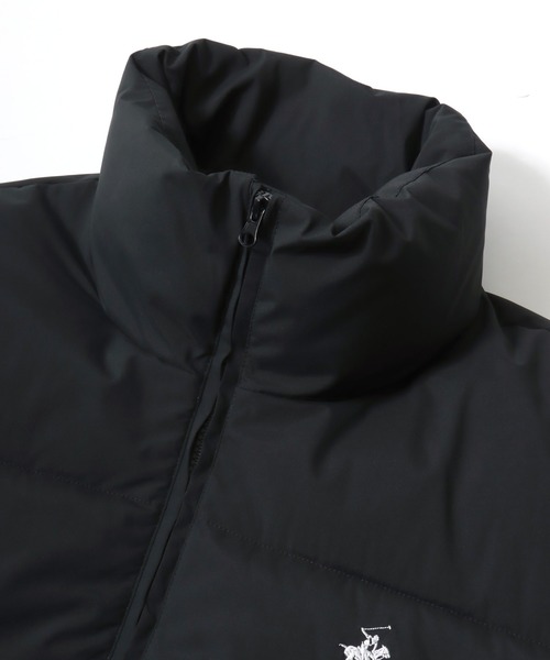 BEVERLY HILLS POLO CLUB（ビバリーヒルズポロクラブ）の「BEVERLY HILLS POLO CLUB/ビバリーヒルズポロクラブ Puffer Jacket/防風 撥水 オーバーサイズ 中綿 ファイバーダウン パファージャケット/キルティングアウター/レディース メンズ（ダウンジャケット/コート・レディース・オフホワイト/ブラック/チャコール/ブラック系その他/ベージュ系その他/ホワイト系その他・M/L/LL）」の17枚目の写真