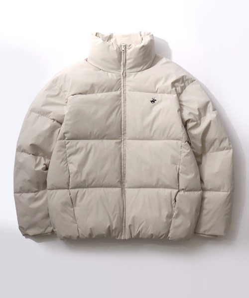BEVERLY HILLS POLO CLUB（ビバリーヒルズポロクラブ）の「BEVERLY HILLS POLO CLUB/ビバリーヒルズポロクラブ Puffer Jacket/防風 撥水 オーバーサイズ 中綿 ファイバーダウン パファージャケット/キルティングアウター/レディース メンズ（ダウンジャケット/コート・レディース・オフホワイト/ブラック/チャコール/ブラック系その他/ベージュ系その他/ホワイト系その他・M/L/LL）」の14枚目の写真