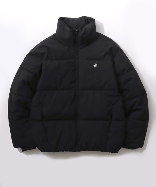 BEVERLY HILLS POLO CLUB（ビバリーヒルズポロクラブ）の「BEVERLY HILLS POLO CLUB/ビバリーヒルズポロクラブ Puffer Jacket/防風 撥水 オーバーサイズ 中綿 ファイバーダウン パファージャケット/キルティングアウター/レディース メンズ（ダウンジャケット/コート・レディース・オフホワイト/ブラック/チャコール/ブラック系その他/ベージュ系その他/ホワイト系その他・M/L/LL）」の15枚目の写真