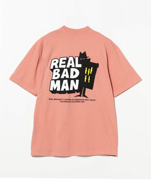 REAL BAD MAN（リアルバッドマン）の「REAL BAD MAN / Classic T Shirt（Tシャツ/カットソー・メンズ・ホワイト/ピンク・XX-LARGE/MEDIUM/LARGE/X-LARGE）」の10枚目の写真
