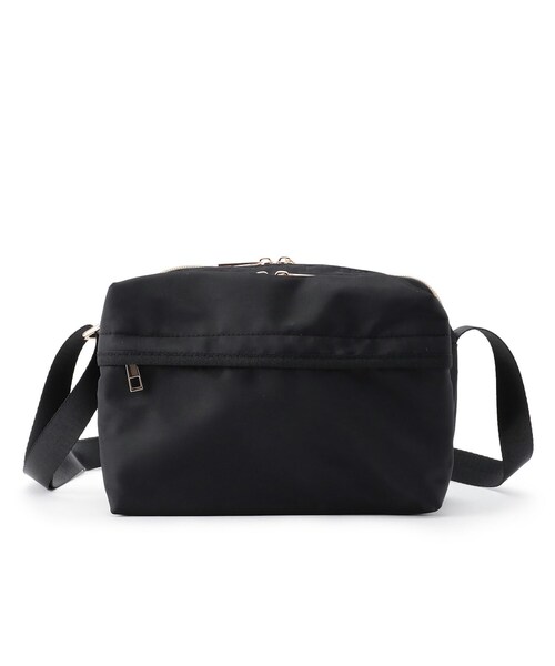 SHOO・LA・RUE（シューラルー）の「◆【撥水】旅行にも 8ポケットショルダーバッグ（ショルダーバッグ・レディース・ブラック/グレー/ライトパープル・00）」の2枚目の写真