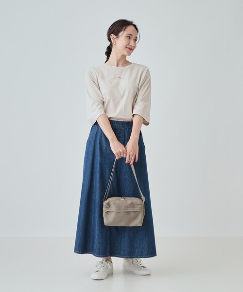 SHOO・LA・RUE（シューラルー）の「◆【撥水】旅行にも 8ポケットショルダーバッグ（ショルダーバッグ・レディース・ブラック/グレー/ライトパープル・00）」の17枚目の写真