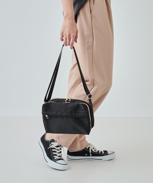 セール】【撥水】旅行にも 8ポケットショルダーバッグ（ショルダー