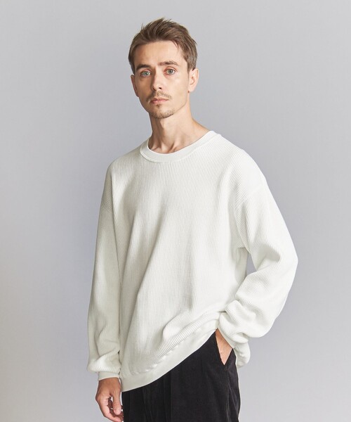 【セール】10oz ヘビー サーマル クルーネック スウェット（スウェット）｜BEAUTY&YOUTH UNITED ARROWS（ビューティーアンドユースユナイテッドアローズ）
