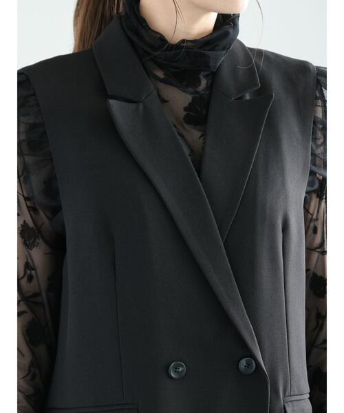Te chichi（テチチ）の「チュールドッキングジレ（ベスト）」 - WEAR