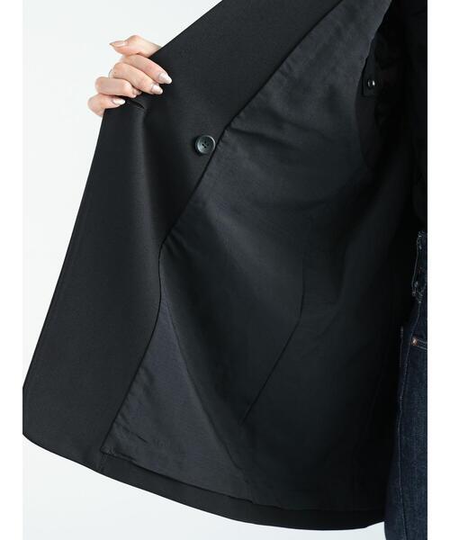 Te chichi(テチチ)の「チュールドッキングジレ(ベスト・レディース・ブラック/モカ・F)」の18枚目の写真