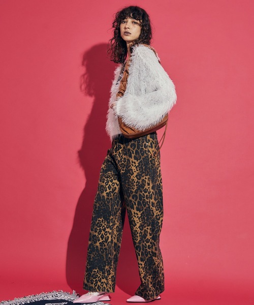 uyu.(ウユ)の「Sequin Shaggy Knit Pullover / スパンコールシャギーニットプルオーバー【uyu./ウユ】(ニット/セーター・レディース・ホワイト/レッド/ブルー/ブラック・FREE)」の20枚目の写真