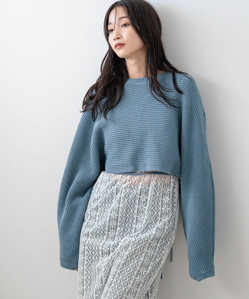 セール】メニーウェイカシュクールLS 133792（ニット/セーター