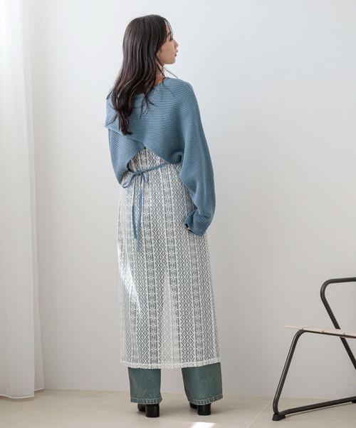 セール】メニーウェイカシュクールLS 133792（ニット/セーター