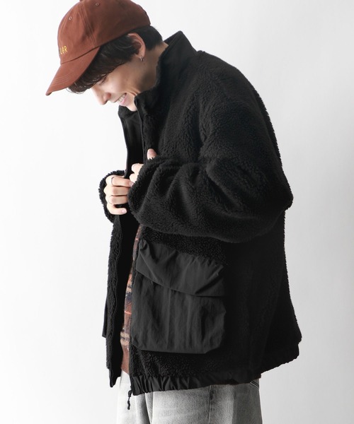 セール】ユーティリティーボアブルゾン（ブルゾン）｜RAGEBLUE（レイジ