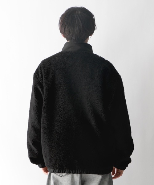 RAGEBLUE（レイジブルー）の「ユーティリティーボアブルゾン（ブルゾン・メンズ・ブラック/グレー/オフホワイト・LARGE/MEDIUM）」の22枚目の写真