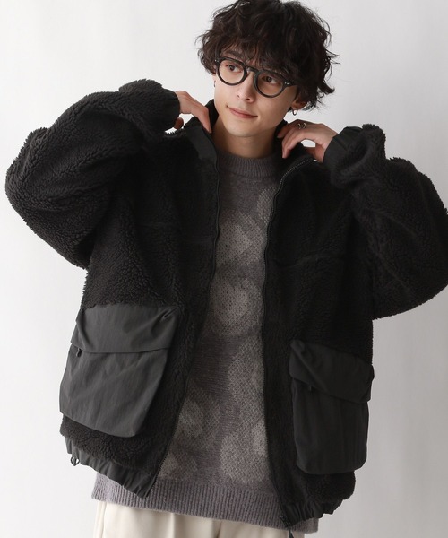 セール】ユーティリティーボアブルゾン（ブルゾン）｜RAGEBLUE（レイジ