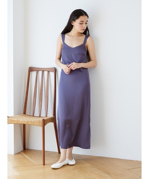 gelato pique（ジェラートピケ）の「サテンカップインキャミ