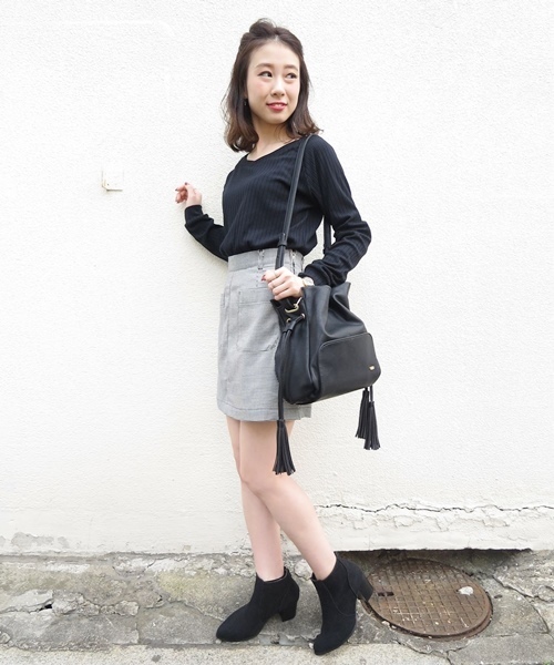 chikoページ Chico（チコ）の「バックあき透けニット（ニット/セーター