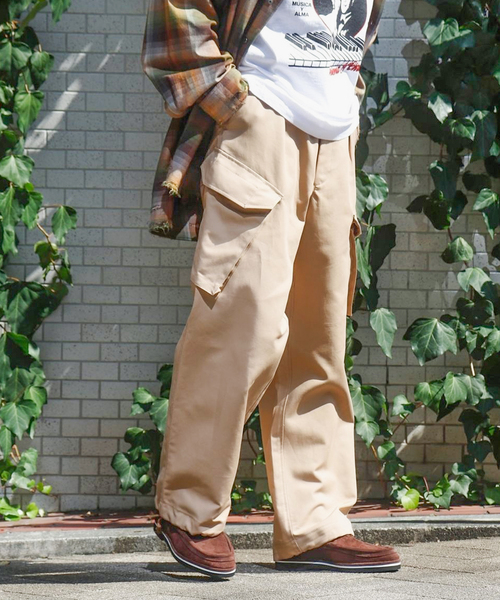 【セール】【NAMELESSNESS / ネームレスネス】tripper cargo pant（カーゴパンツ）｜WISM（ウィズム）