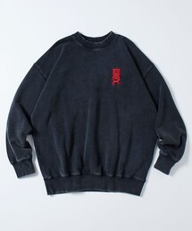 FREAK'S STORE | 別注 惑星X バックプリント クルーネック スウェット(スウェット)