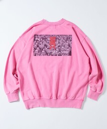 FREAK'S STORE ピンク スウェット FREAK'S STORE トレーナー スウェット 限定展開 Casper
