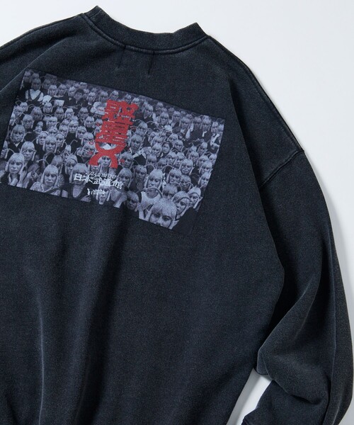セール】別注 惑星X バックプリント クルーネック スウェット