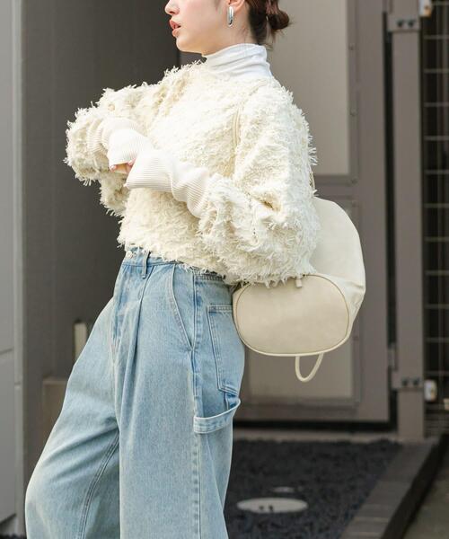 セール】2WAYフリンジカーディガン（カーディガン/ボレロ）｜KBF