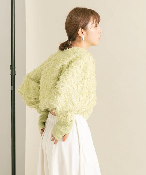 セール】2WAYフリンジカーディガン（カーディガン/ボレロ）｜KBF