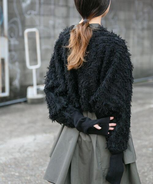 セール】2WAYフリンジカーディガン（カーディガン/ボレロ）｜KBF