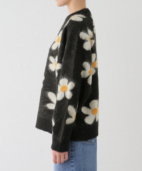 TOWNCRAFT(タウンクラフト)の「TOWNCRAFT/タウンクラフト shaggy raglan crew sweater(ニット/セーター・レディース・ブラック・X-SMALL)」の14枚目の写真