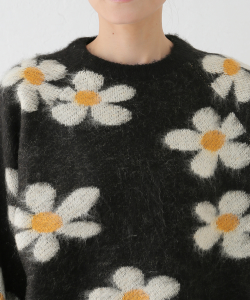TOWNCRAFT(タウンクラフト)の「TOWNCRAFT/タウンクラフト shaggy raglan crew sweater(ニット/セーター・レディース・ブラック・X-SMALL)」の16枚目の写真