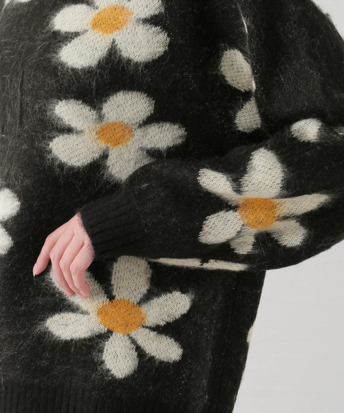 TOWNCRAFT(タウンクラフト)の「TOWNCRAFT/タウンクラフト shaggy raglan crew sweater(ニット/セーター・レディース・ブラック・X-SMALL)」の19枚目の写真