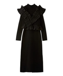 LILY BROWN | ビスチェセットニットワンピース(ワンピース)