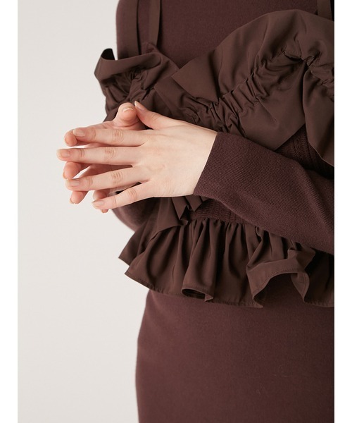 セール】ビスチェセットニットワンピース（ワンピース）｜LILY BROWN  